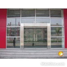 红桥区玻璃门安装 天津安装地弹簧玻璃门 结构合理报价实在